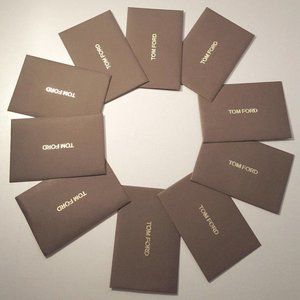 Tom Ford Authenticity card with envelope